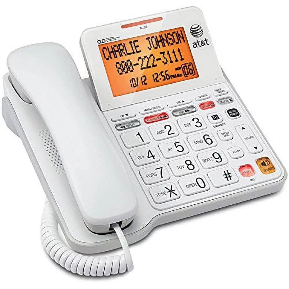 White Corded Desk Phone T684495