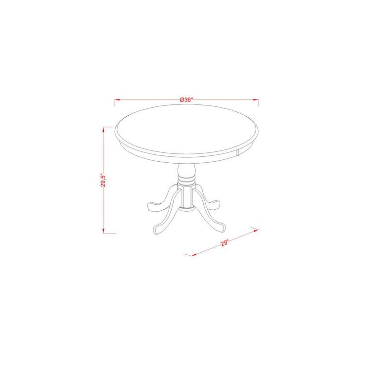 Linen White Dining Room Set Z1093