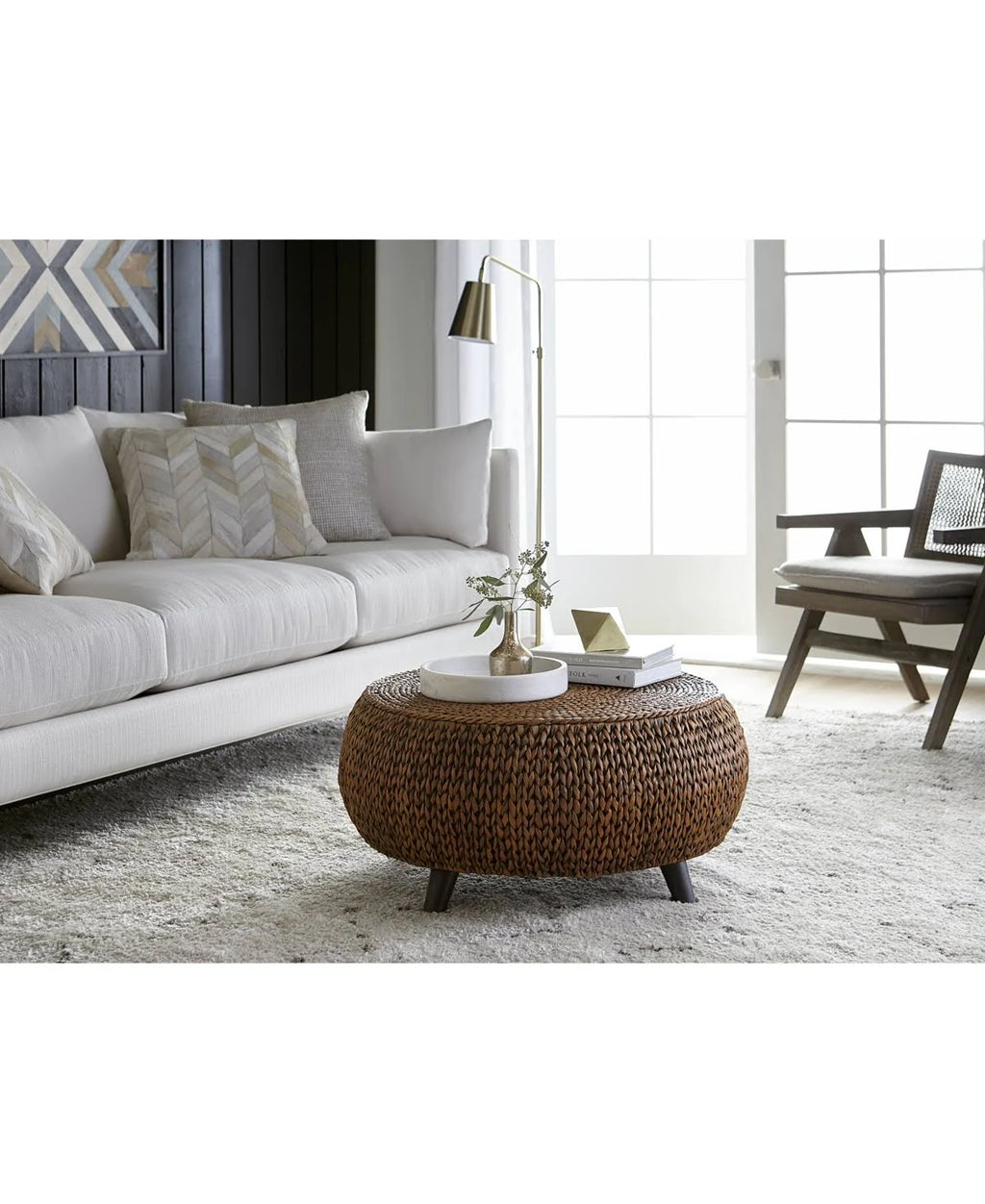 Low Round Accent Table F197