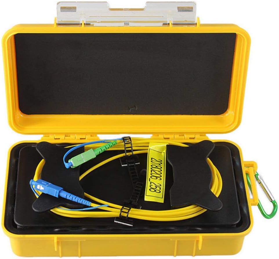 Fiber Optic OTDR Launch Cable Box Singlemode 9/125 SC/UPC-SC/APC Connector (1000M) N226422