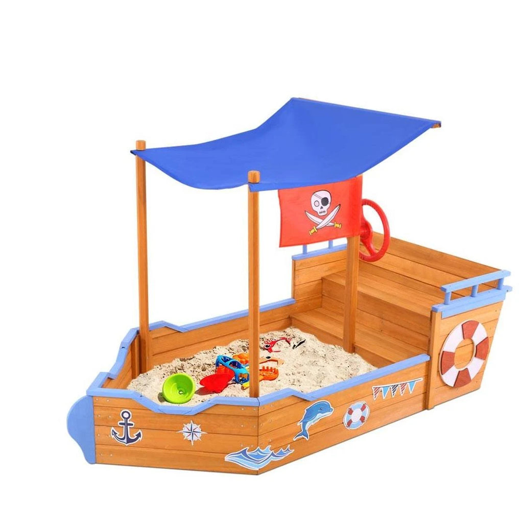 Boat Sand Pit with Canopy Z166