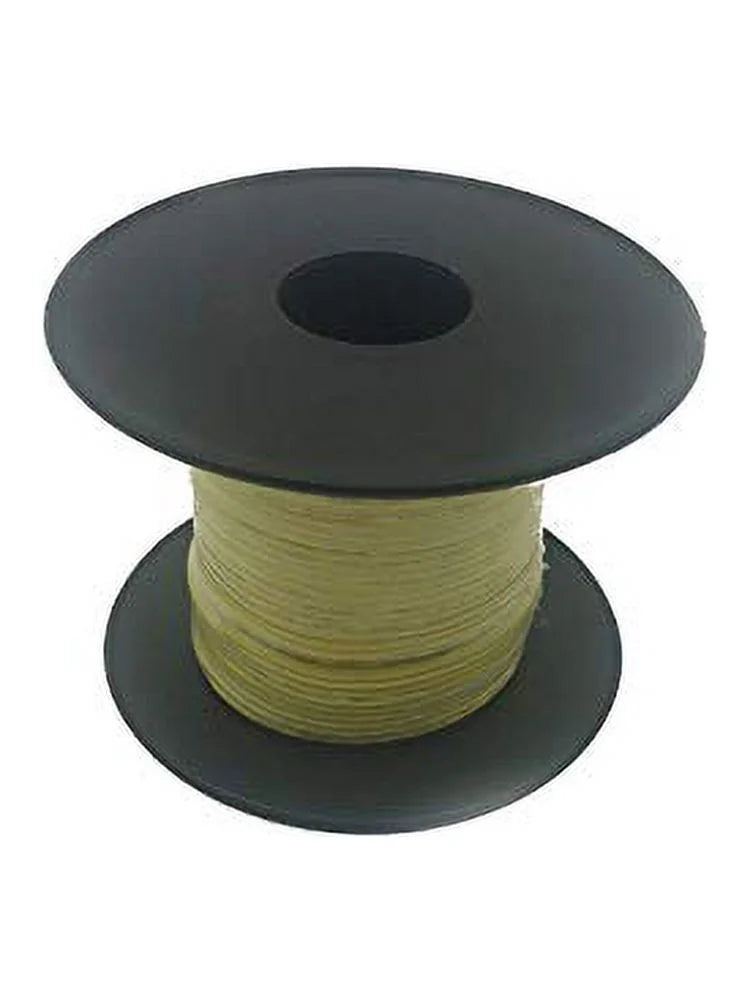 22 AWG Solid Copper Wire with Yellow PVC Insulation Y394