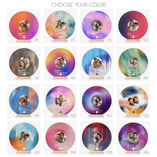 Decorative Vinyl Record with Custom Photo N493