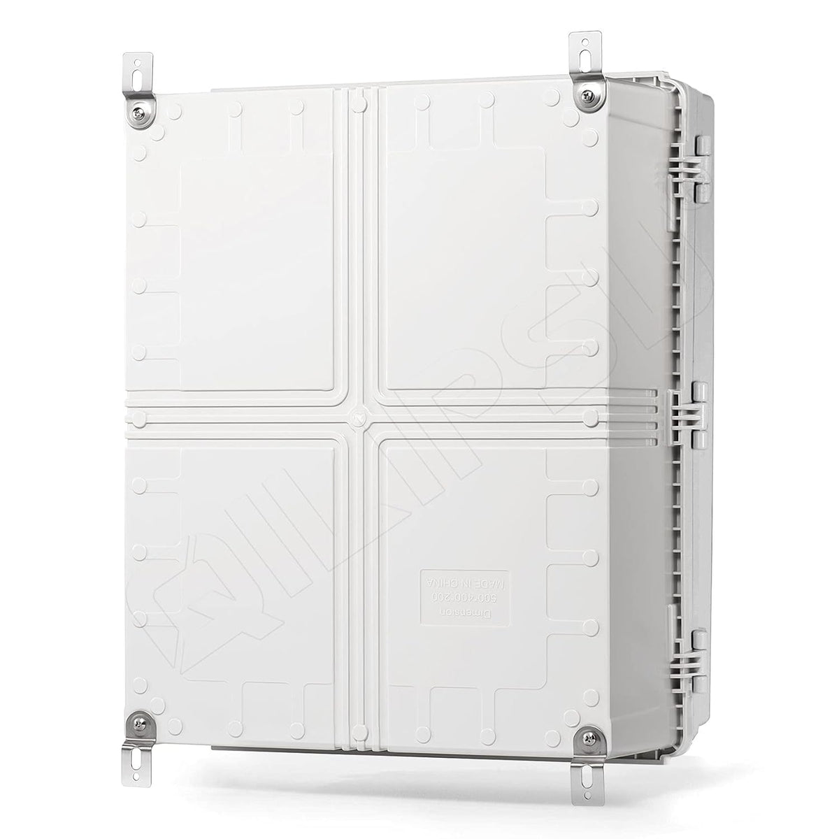 Junction Box with Mounting Plate, IP67 Waterproof ABS Plastic Grey G113