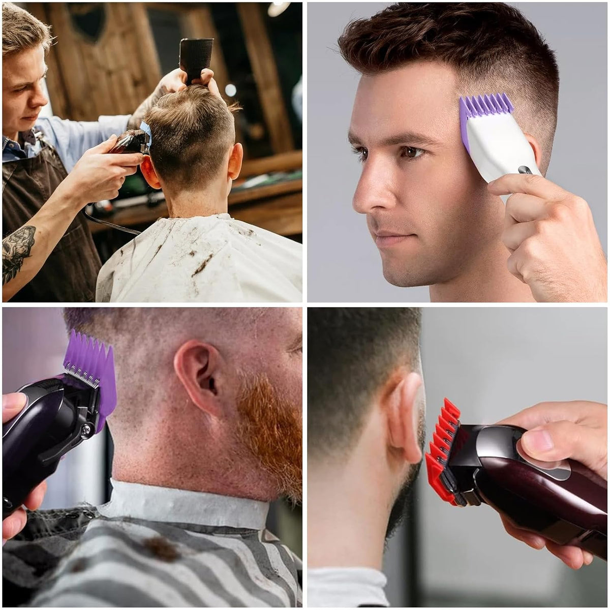 Hair Clipper Guards for Wahl Clippers from 1/8" to 1" T711236