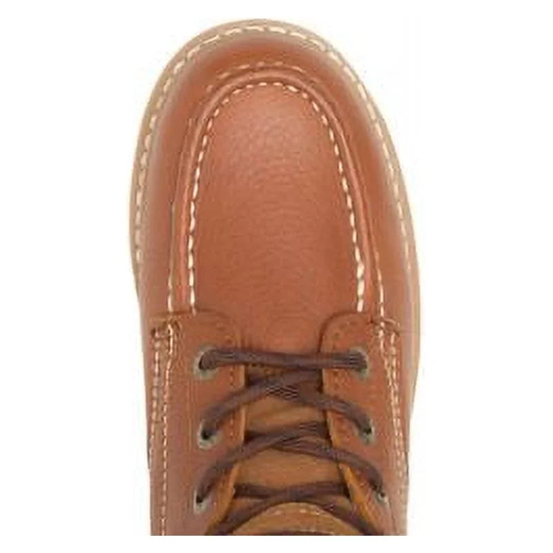 Tan 6" Moc-Toe Steel-Toe Work Boot W866