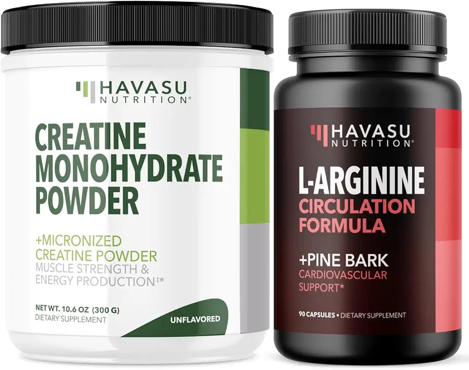 Creatine Powder + L-Arginine and Pine Bark Bundle M5908