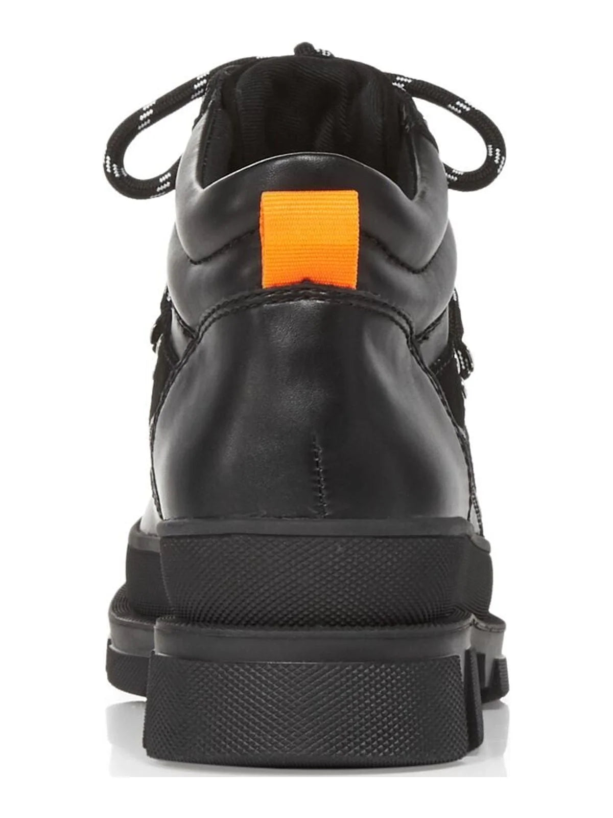 Black Platform Lace-Up Hiking Boots G119