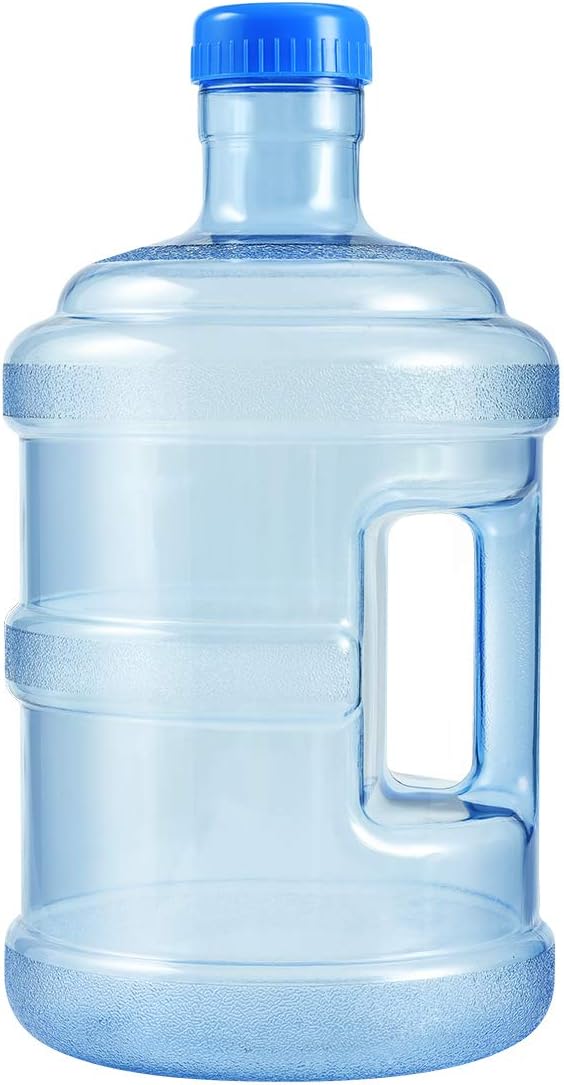 Plastic 5 Gallon Water Bottle with Cap PVC A5996