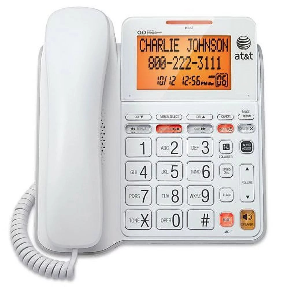 White Corded Desk Phone T684495