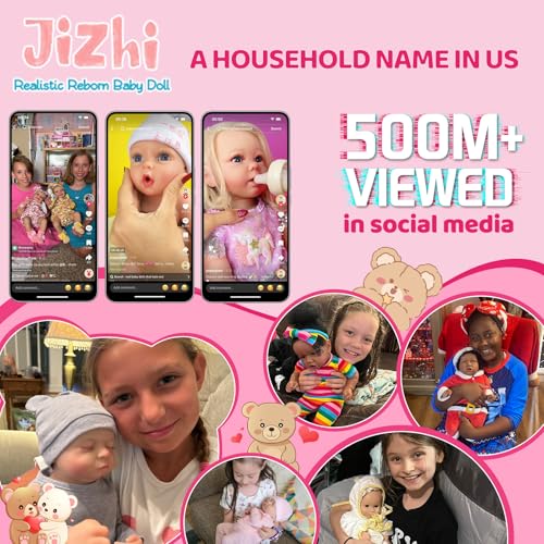 18 Inch Soft Body Realistic Newborn Baby Dolls with Clothes and Toy Accessories Y9175