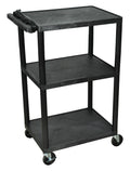 Black 42x22 Presentation Cart R953937