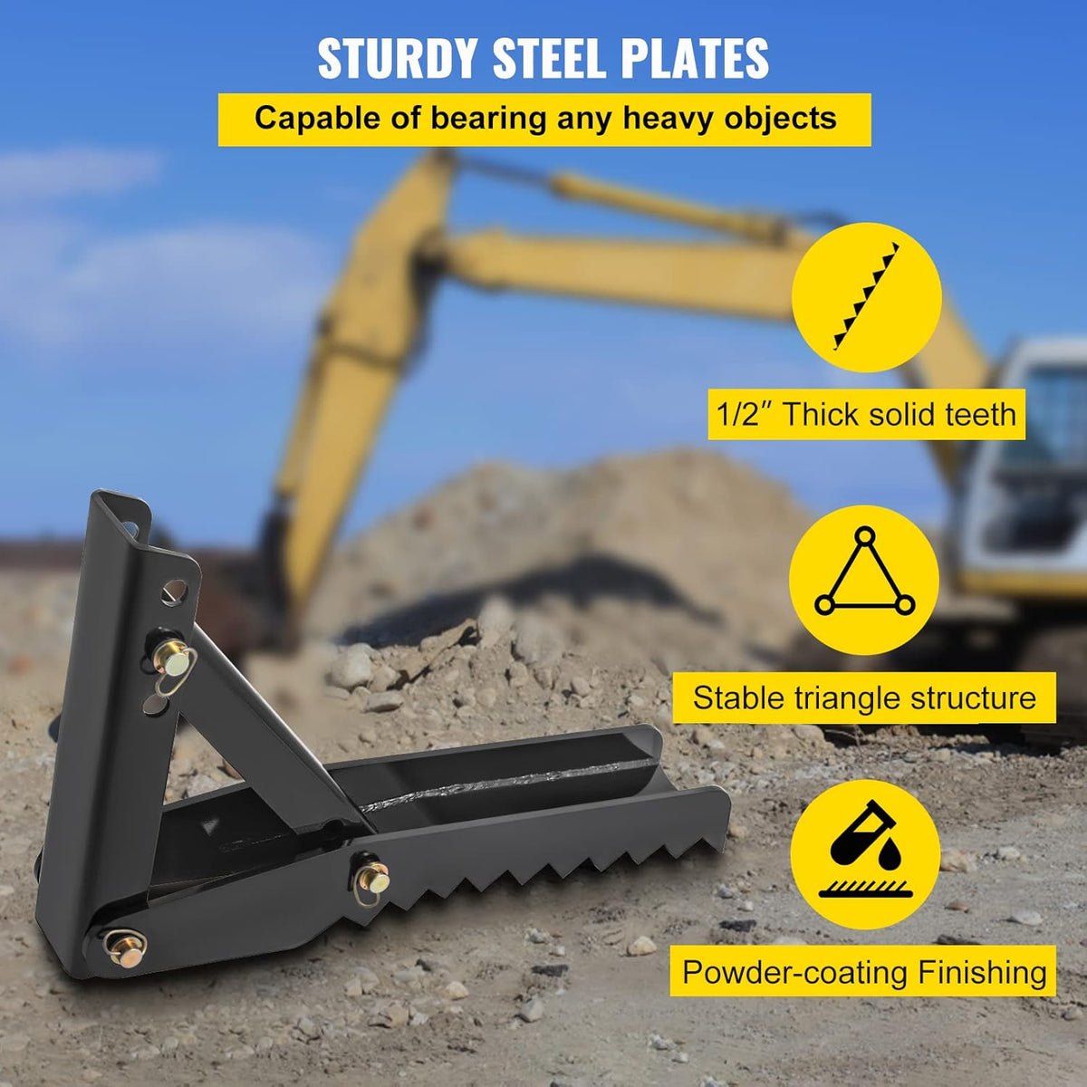 32 inch Backhoe Excavator Thumb Attachment Adjustable Weld On O18854