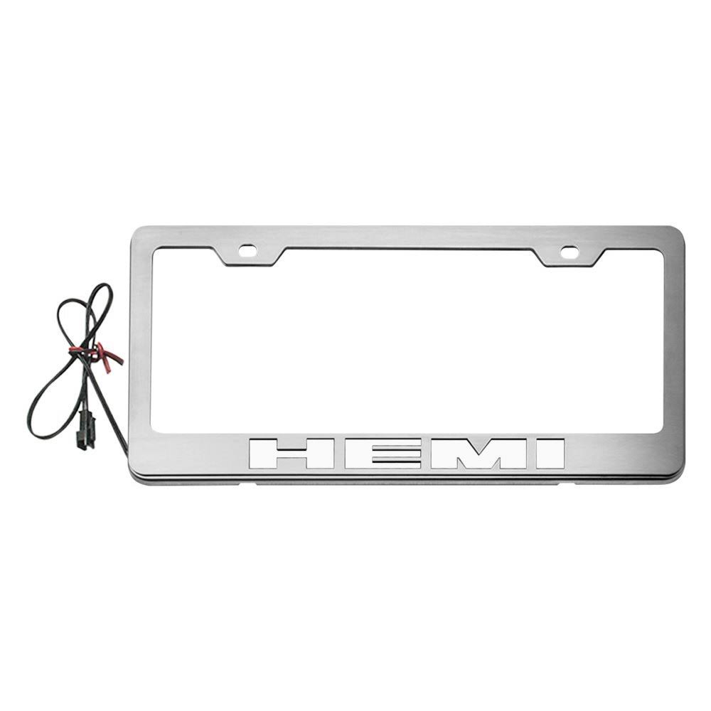 Illuminated License Plate Frame P7201