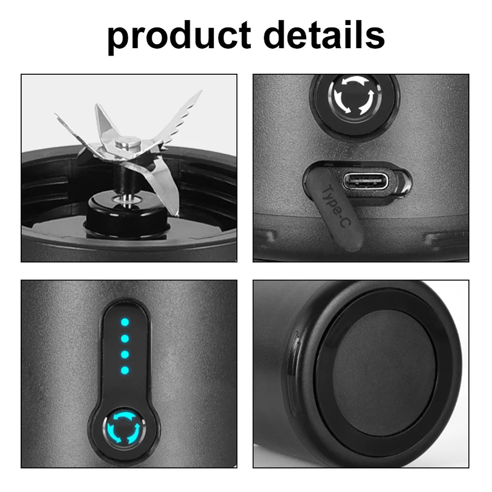 Portable USB Electric Blender 530ml Y8921