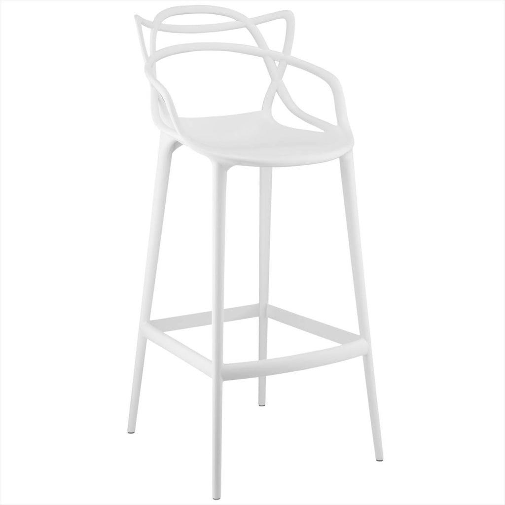 White Bar Stool A53739