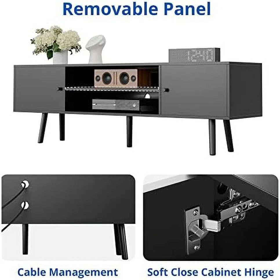 White Wooden TV Stand G353251