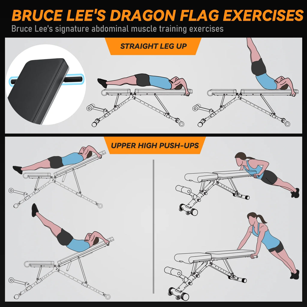 Adjustable Weight Bench Incline Decline Bench I71058