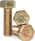 Hex Cap Screw Yellow Zinc Plated (100) N17039