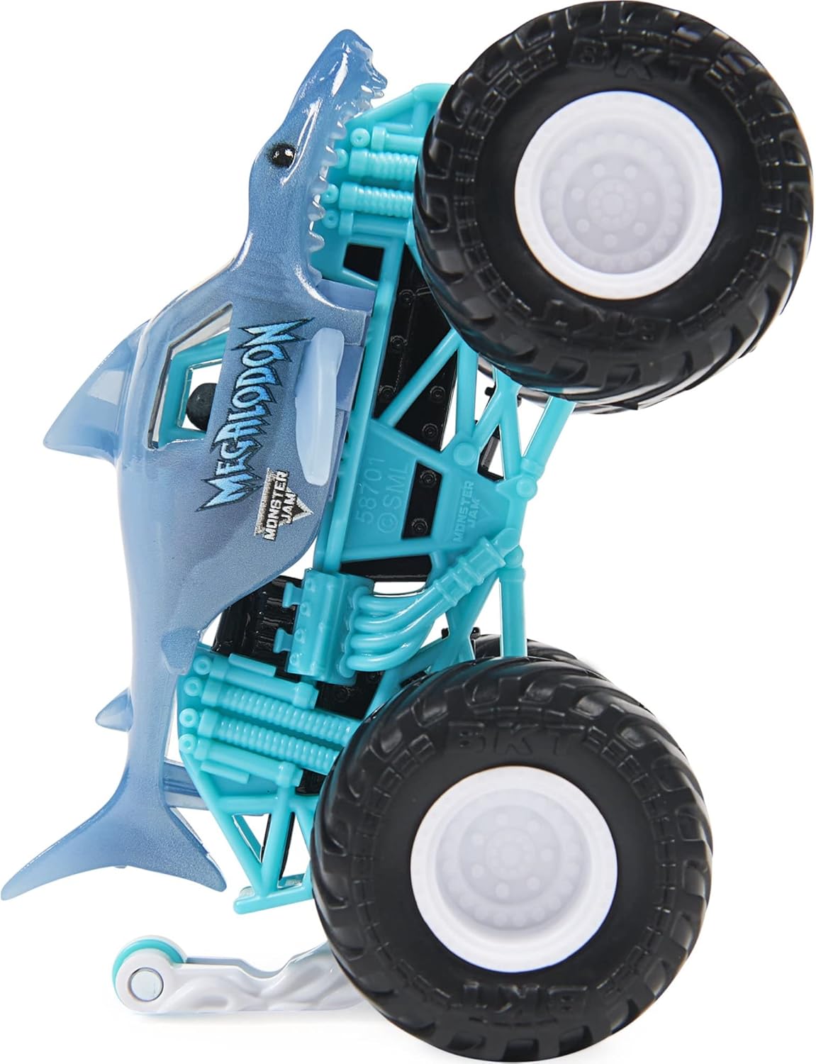 1:64 Diecast Monster Truck with Wheelie Bar D80705