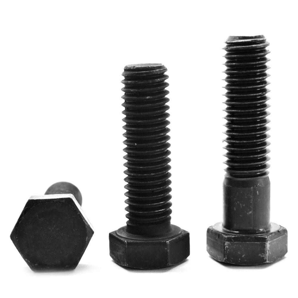 Fine Thread Grade 8 Hex Cap Screw Alloy Steel Black Oxide N74781