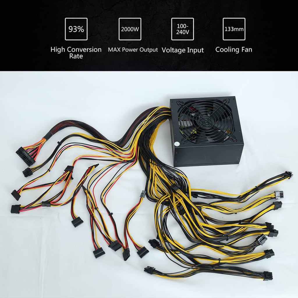 2000W Modular PSU for 8 GPU Mining Rig Z802194