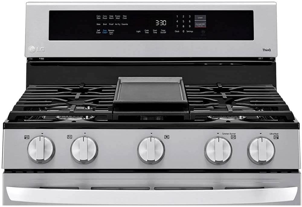 5.8 Cu. Ft. Stainless Steel Gas Range C4024