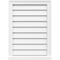 Vertical Surface Mount PVC Gable Vent A87675