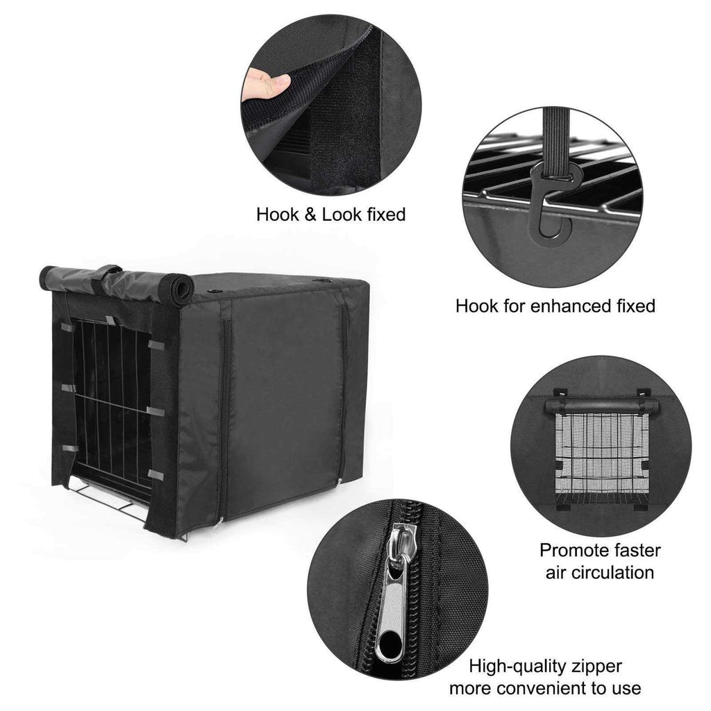Dog Crate Cover Double Door 36 42 48 inches K3835