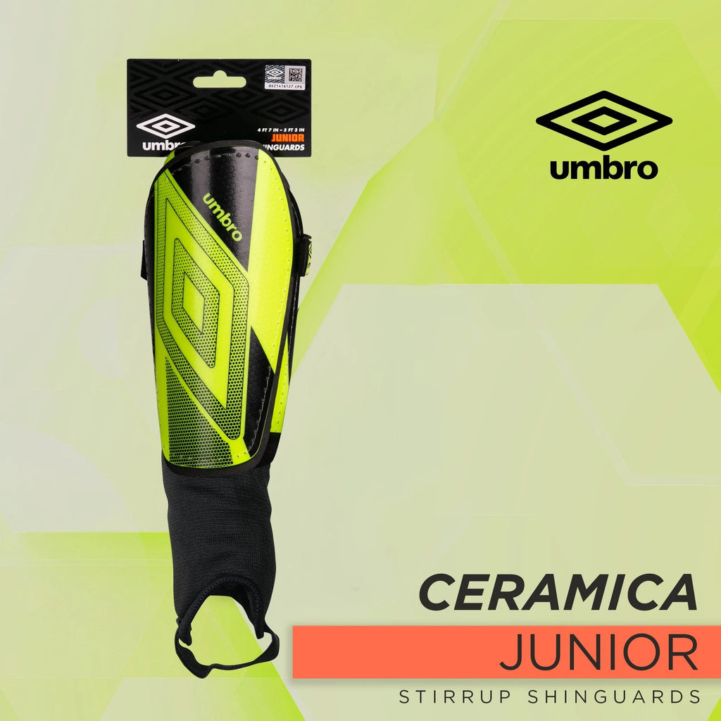 Bright Yellow Soccer Shin Guards O470