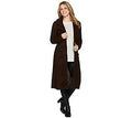 Espresso Duster with Oversized Lapels S53939