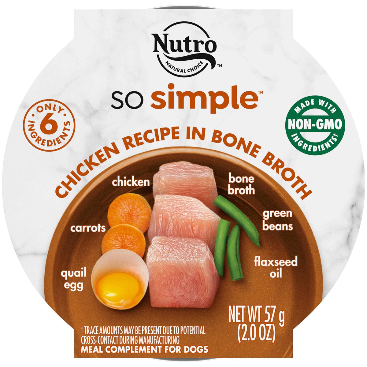 Chicken & Duck Recipe Wet Dog Food in Bone Broth F2535