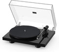 High Gloss White Turntable with Carbon Fiber Tonearm F88876