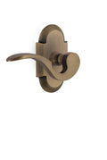 Antique Brass Passage Door Lever E8643