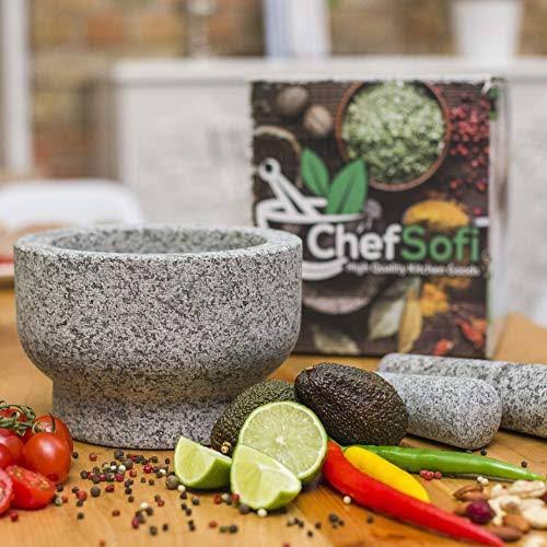 8 inch 5 Cup-Capacity Mortar and Pestle Set R3599