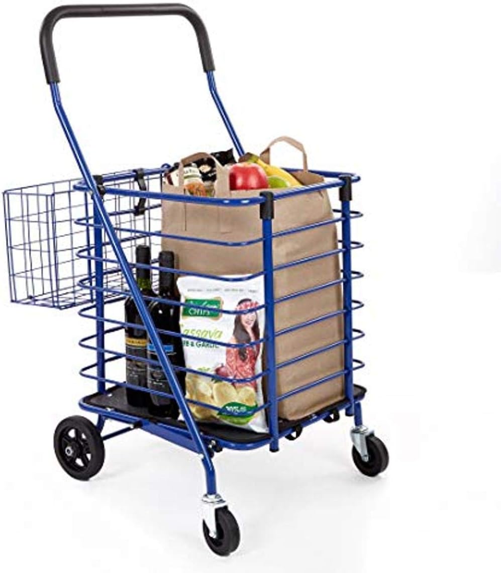 Chrome 3-Tier Utility Storage Cart F72733