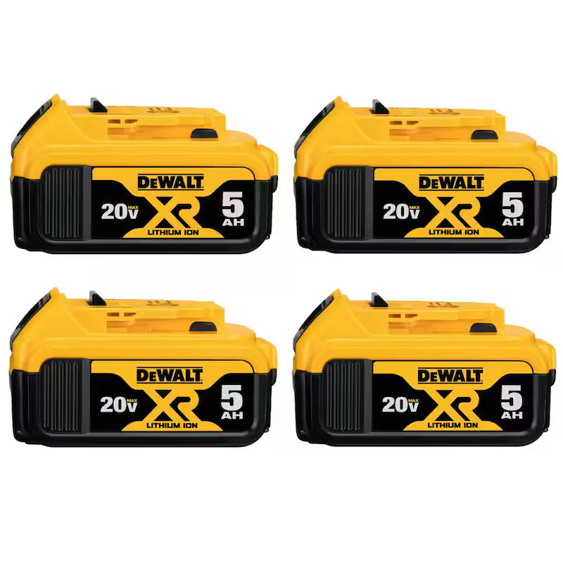20V MAX XR Lithium-Ion 5.0Ah Battery 4 Pack B56350