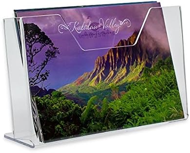 Postcard Holder Stand Rack Display Horizontal 6 Pack H101279