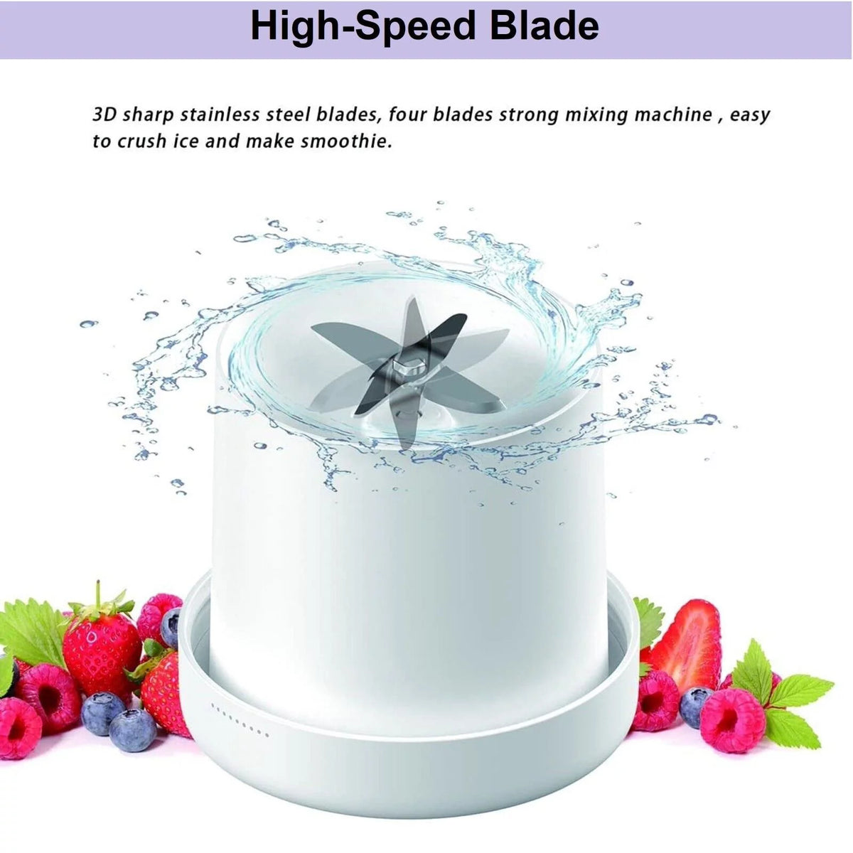 Electric Portable Blender Bottle Juicer Cup Personal Blender Mini Juicer Fruit Blenders Bottle V13240