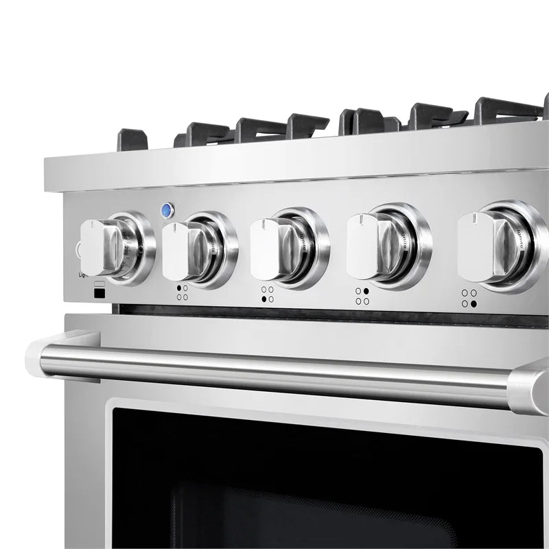 24 in. Freestanding Gas Range with 3.73 cu. ft. Capacity Oven in Stainless Steel A475743