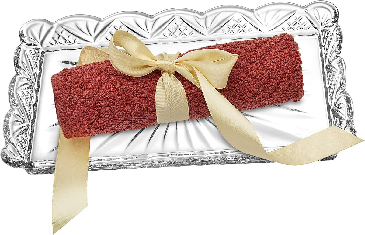 Crystal Guest Towel Tray O71479