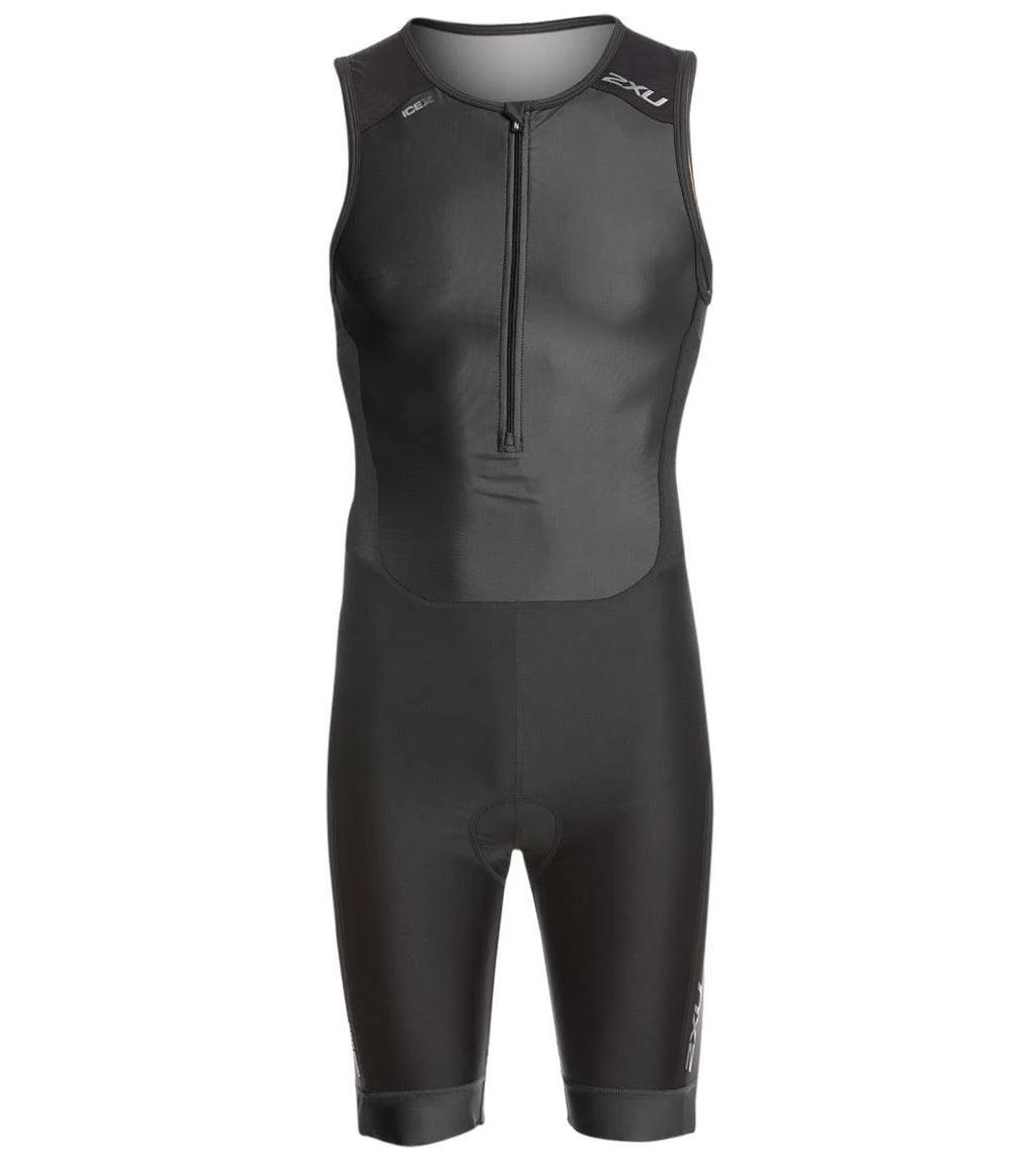 Black Front Zip Trisuit W945137