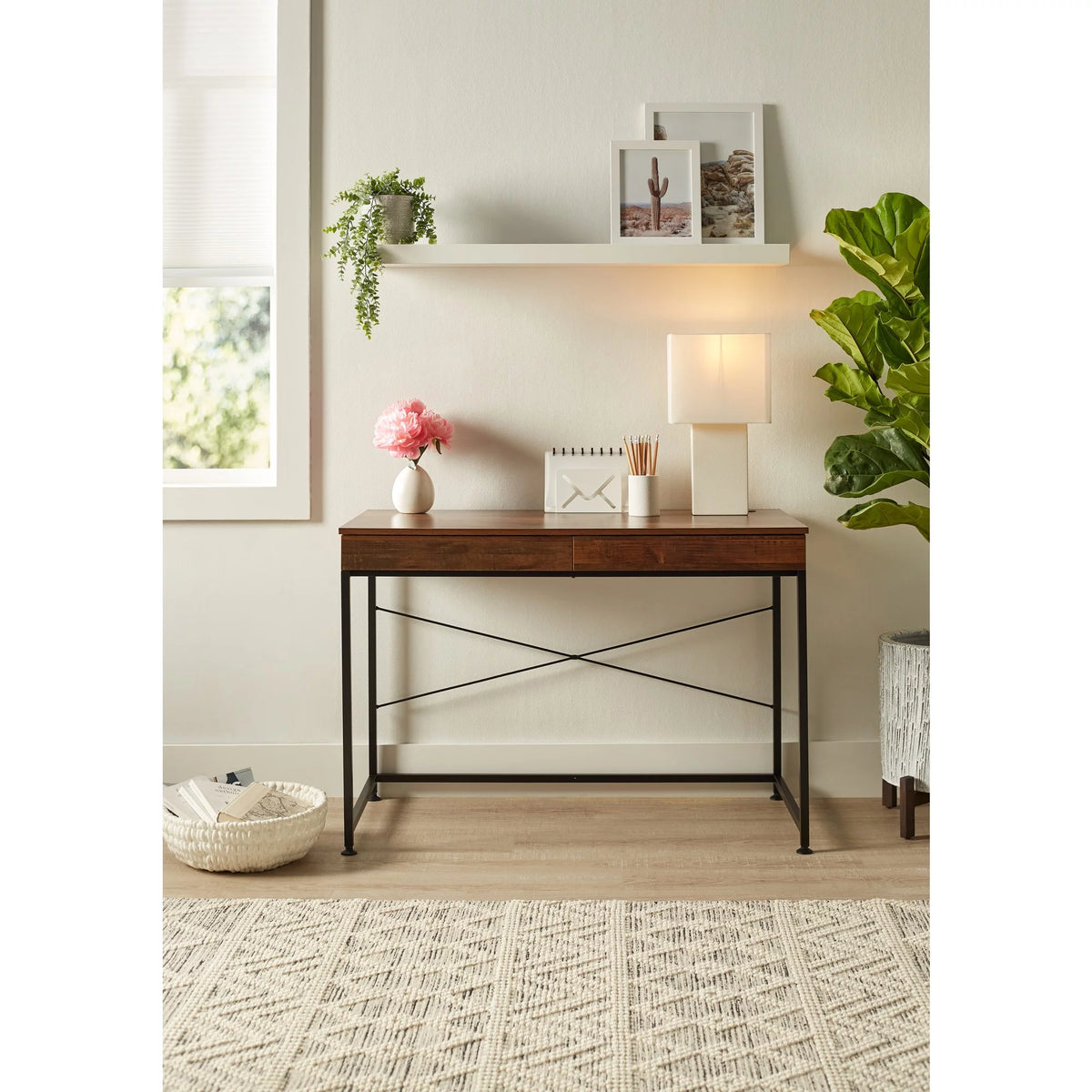 Brown Computer Desk L45011
