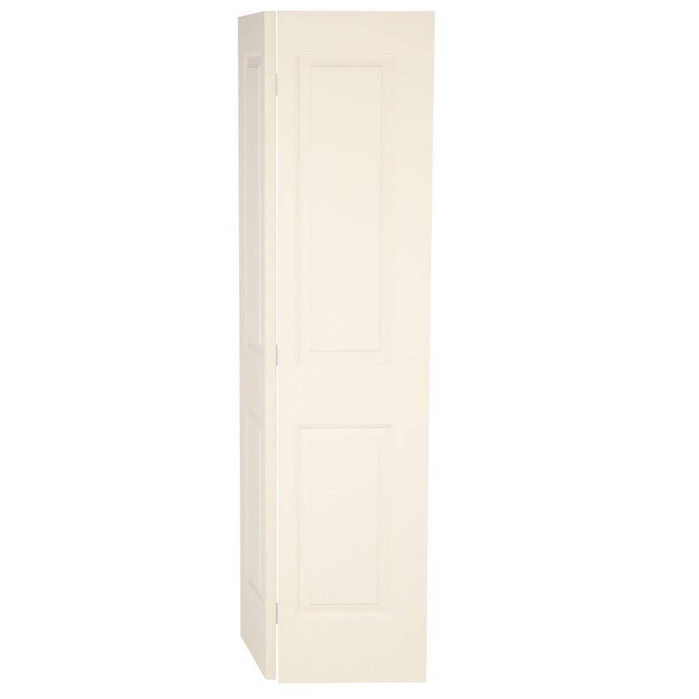 72 in. x 80 in. Primed Smooth Composite MDF Closet Bi-Fold Double Door U42828
