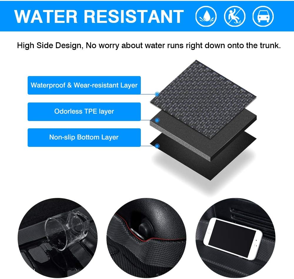Custom Fit Trunk Mat Liner Pack of 2 M3877