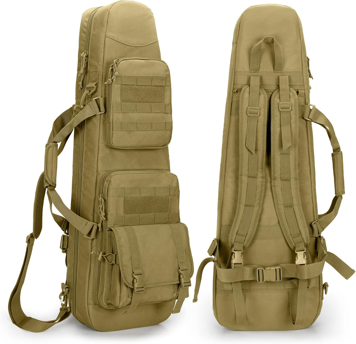 Soft Rifle Case Double Rifle Backpack Padded Rifle Bag V335
