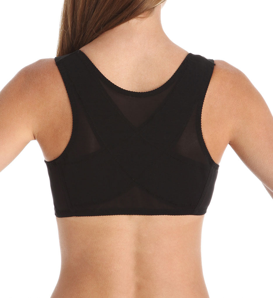 Posture Support Back with Front Closure Bra (White 34B) F4180