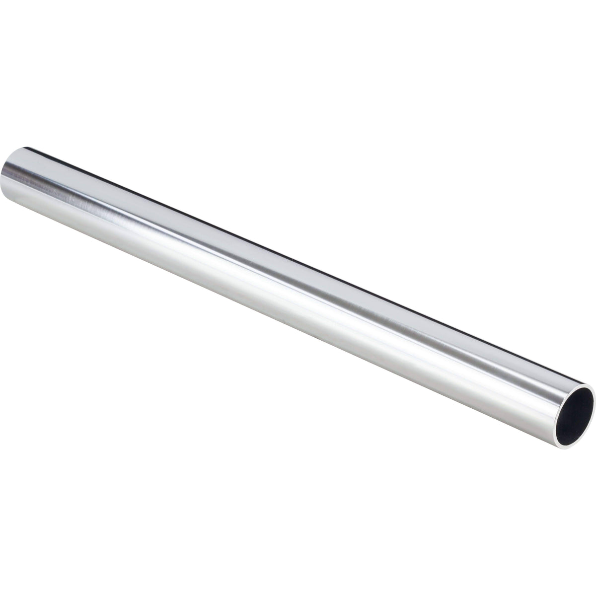 Chrome 12" Long Round Steel Closet Rod F624