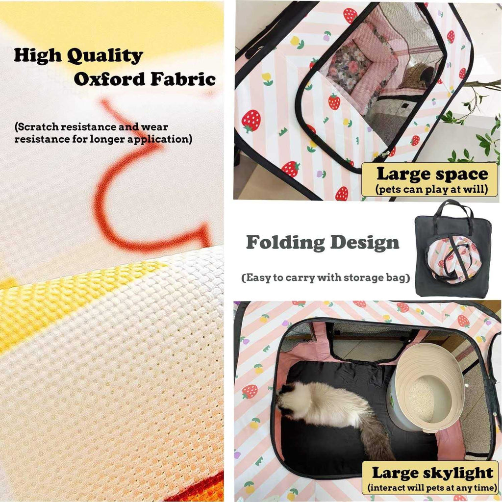 Portable Foldable Pet Playpen V4552