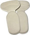 1 Pair Orthopedic Silicone Non Slip Heel Protector Shoe Insole Pads (Beige) L8173